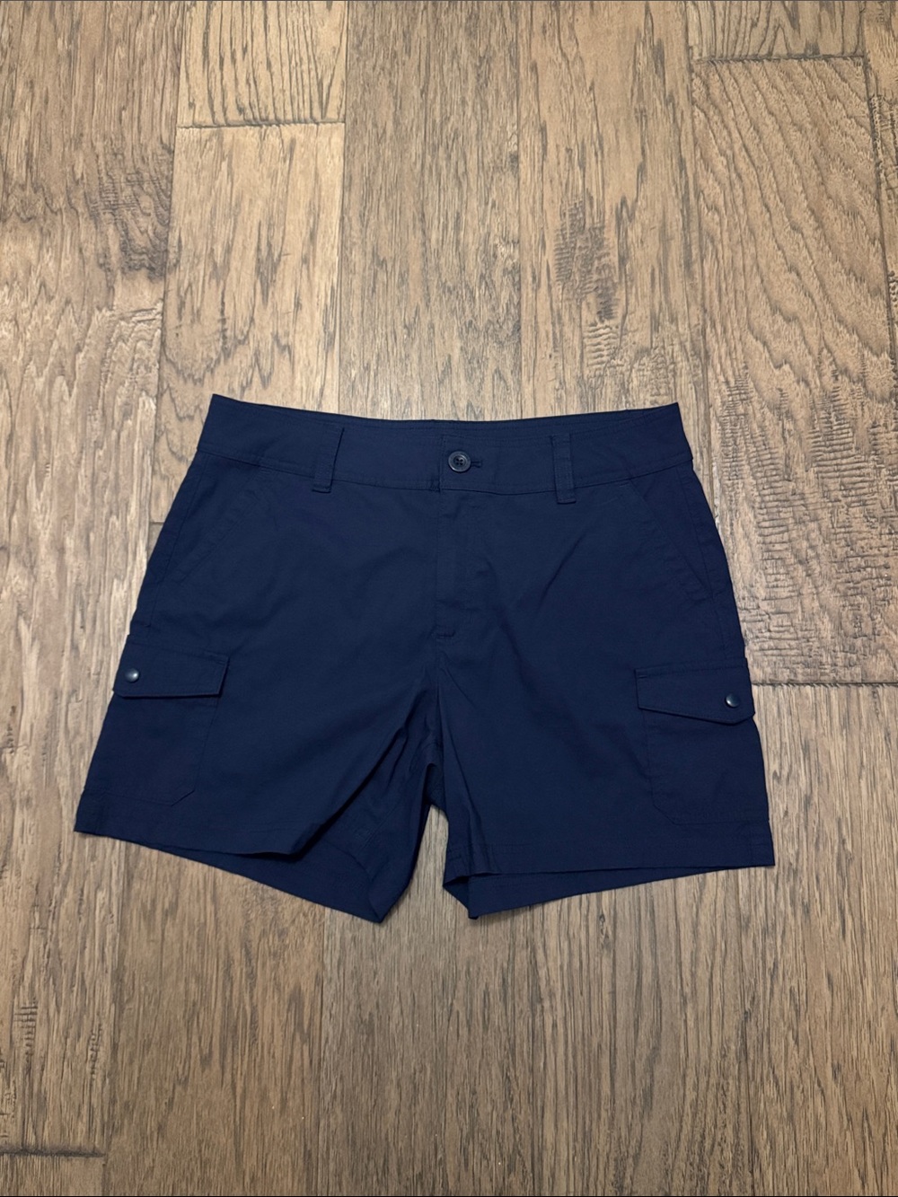 Eddie Bauer Navy Utility Cargo Shorts